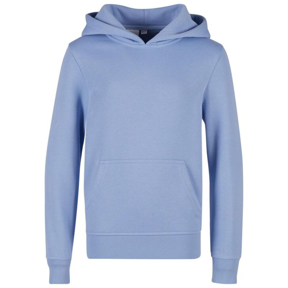 Build Your Brand Childrens/Kids Hoodie / Powder Blue